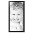 thumbnail image 2 of ArtToFrames 22" x 46" Honors Black with Silver Picture Frame, 22x46 inch Black Wood Poster Frame (WOM-5157), 2 of 7