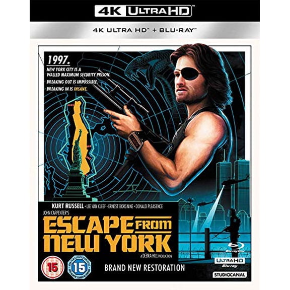 Escape from New York (4K Ultra HD) Charles Cyphers Donald Pleasence Lee Van Cleef Isaac Hayes