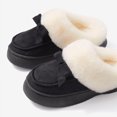 thumbnail image 3 of Plataforma para Mujer Zapatos Casa Cómodos y Fuzzy Exteriores 38-39 Hugtrwg 100% a estrenar, 3 of 9