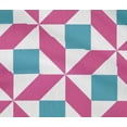 thumbnail image 4 of oneOone Cotton Flex Fabric Triangle|Parallelogram & Square Geometric Print Fabric By Yard 40 Inch Wide, 4 of 4