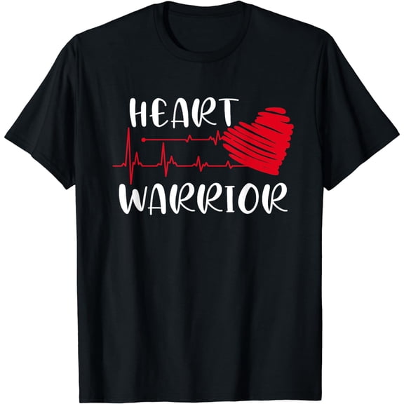 Heart Warrior CHD Awareness Present Congenital Heart Disease T-Shirt