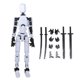 thumbnail image 2 of T13 Actionfigur Titan 13 Actionfigur Robot Actionfigur 3D-tryckt Action [DB], 2 of 2