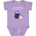 thumbnail image 3 of Inktastic Happy Birthday, Auntie Cute Penguins Boys or Girls Baby Bodysuit, 3 of 5