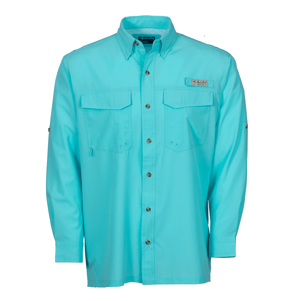 Bimini Bay OUTFITTERS Bimini Flats V Men?s Long Sleeve Shirt Featuring ...