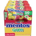 thumbnail image 2 of Mentos Sugar-Free Chewing Gum, Tropical, Red Fruit and Lime, Bulk, 50 Piece Bottle (Pack of 6), 2 of 3