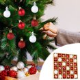 thumbnail image 5 of geerera 36-Pack Mini Christmas Ornaments, 1.18 Inch Shatterproof Christmas Balls, Colorful Hanging Tree Decor, for Holiday Parties, Gift Toppers, Festive Displays, 5 of 5