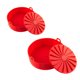 thumbnail image 5 of Ounissouiy Olla para freidora de aire, cesta para freidora de aire de silicona, sartén antiadherente resistente al calor, cesta para hornear para Herramientas y accesorios para hornear, 5 of 6