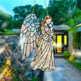 thumbnail image 6 of ddioayh Acrylic Guardian Angel & Dog Light Catcher Ornament - Colorful Garden Decor, Weather-Resistant & Shatterproof for Indoor Outdoor Use, Excellent Gift for Home Decoration, 6 of 7