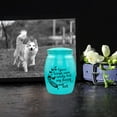 thumbnail image 2 of geerera Pet Remains Stainless Steel Urn Jar Altar Urns Pet Lover Dog Remains Ashes Memorial Tree Of Jar, 2 of 6
