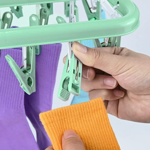 Étendoir à vêtements électrique pliable sur pied, sèche-serviettes