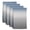 Blue, variant on Red Gray Ombre Kitchen Towels, Absorbent Microfiber Kitchen Dish Hand Tea Bath Towel, Modern Gradient Abstract Art Quick Dry Cleaning Cloth Dishclothes Decorative Sets, (1-PC, 18x28)