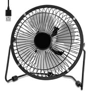 Wewdigi 6 Inch Table Fan, Black
