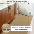 thumbnail image 6 of Artnice 3x5 Washable Area Rugs for Living Room, Faux Jute Rug Farmhouse Washable Rug, Non Slip Floor Carpet Mats for Kitchen, Entryway, Home Décor, Brown, 6 of 6