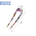 thumbnail image 2 of Acetate Stylish Hair Pin Fork Vintage Thicker Hair Clips, 2 of 6