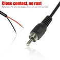 thumbnail image 4 of QUTETN 3.5mm RCA Male to Bare Wire   2Pcs Replacement RCA Male Plug Jack Connector Adapter to Bare Wire  Open End Audio Video Stereo Speaker RCA Cable for Repair - 10ft, 4 of 9