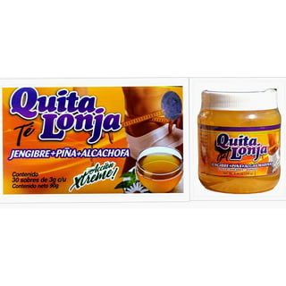 2 Pack Chupa Panza Detox Ginger Tea 60 Day Supply TE Chupa Pansa de J