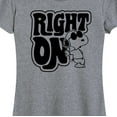 thumbnail image 3 of Peanuts - 70s Snoopy - Women's Short Sleeve Graphic T-Shirts, 3 of 6
