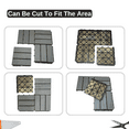 thumbnail image 2 of Outdoor Interlocking Patio Tiles 10 Pack, iRerts Waterproof Wood 12" x 12" Deck Patio Flooring Tiles with Plastic Base, Easy to Install Patio Flooring Tiles for Garden Porch Balcony Backyard, Gray, 2 of 7