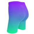 thumbnail image 2 of Juslio Womens Swim Trunks Shorts Gradient Print High Waist Swim Trunks Shorts Loose Casual Drawstring Beach Shorts Mint Green XXXL, 2 of 5