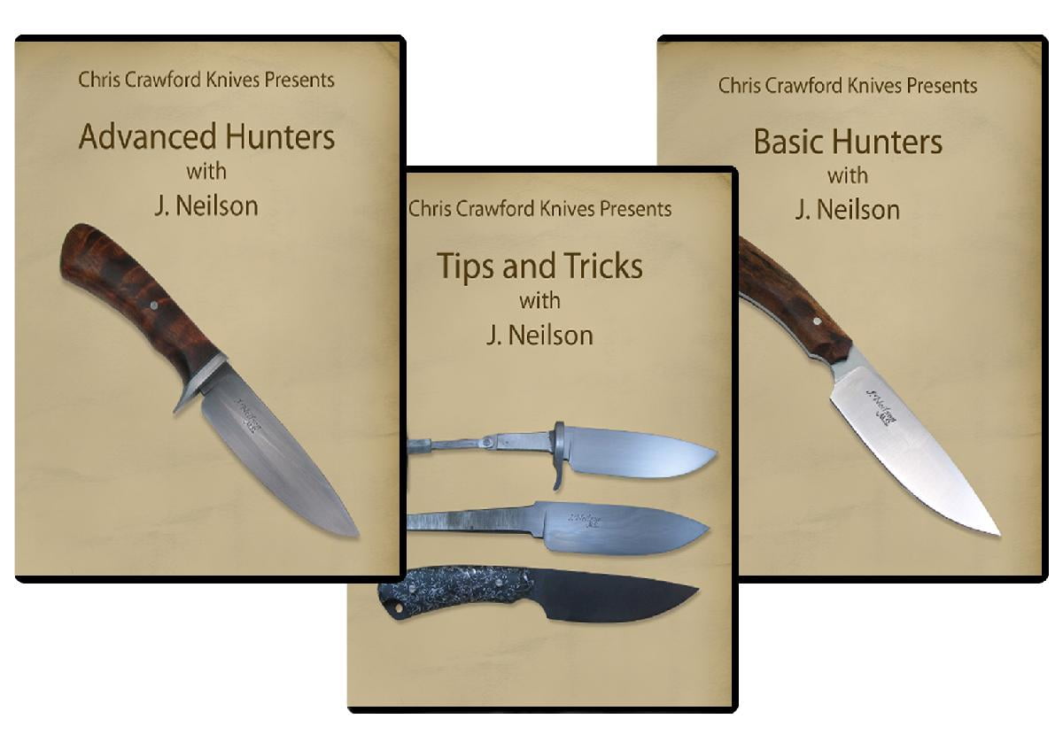 Basic and Advanced Hunters plus Tips and Tricks with J. Neilson (3  Knifemaking DVDs) - Walmart.com