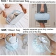 thumbnail image 5 of Travel Packing Cubes 8 count Set, Luggage Packing Organizers with Shoe Bag and Toiletry Bag, 5 of 6