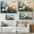 thumbnail image 4 of Designart "Winter'S Snowdrop Charm" Snowdrops Floater Framed Wall Art Living Room, 4 of 5