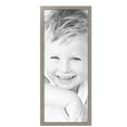 thumbnail image 2 of ArtToFrames 16" x 40" Silver Picture Frame, 16x40 inch Silver MDF Poster Frame (WOM-4642), 5 Pack, 2 of 7