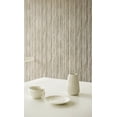 thumbnail image 2 of Natural Faux 2 - Modern Geometric Stone Wood Rustic Cream Wallpaper Roll, 2 of 2