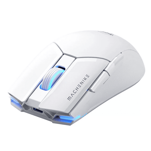 Mouse gamer inalámbrico Machenike M7Pro Blanco BLOOSOM