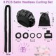 thumbnail image 5 of Rizadores de pelo sin calor de 70 pulgadas para cabello largo, set para rizar el cabello durante la noche sin calor con gorro de satén suave, 8 piezas, color negro., 5 of 5