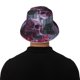 thumbnail image 5 of Fotbe Gothic Red Skull Cemetery Sombrero Tipo Pescador con Estampado – Sombrero de Sol de Algodón de Moda para Playa, Golf, Pesca, 5 of 6