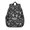 Moth and Skeleton, variant on Moth and Skeleton Gothic Pattern Backpack for School, Cute School Bag with Adjustable Shoulder Straps and Padded Back, 15"x11.42"x5.5"