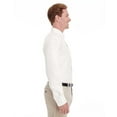 thumbnail image 3 of Harriton M581T Men's Tall Foundation 100% Cotton Long-Sleeve Twill Shirt with Teflon, 3 of 3
