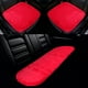 thumbnail image 1 of Juego de Fundas para Asientos de Coche Universal, Cojín para Asiento de Coche para Asientos Delanteros y Traseros, Alfombrilla de Lana de Oveja Roja 1 Juego, 1 of 7
