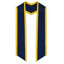 CLERKMANS Unisex Graduation Honor Stole, Shoulder Sashes, 1 Pcs Sash, Gold