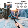 thumbnail image 4 of TELESIN GP-MNP-093-H 91cm / 35.8in Soporte portátil para trípode Selfie Stick Aleación de aluminio T TELESIN Palo de Selfie, 4 of 6