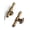 Antique Brass-T Knob-5, variant on Antique Brass T Knob 5 Pack Zinc Alloy Cabinet Hardware