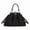 black, variant on Shoulder Crossbody Handbag for Women Hobo Bag Shell Type Tote Bag with Lock Closure Medium Capacity Multiple Compartments European Retro Style for Daily Commute Office and Weekend Outing