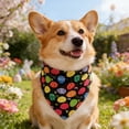 thumbnail image 4 of RKSTN Polyester triangular scarf Easter Pet Egg Triangular Bandanas Festive Bib For Cats And Dogs Well For Easter Party Photo Props And Decorations pet supplies, 4 of 5