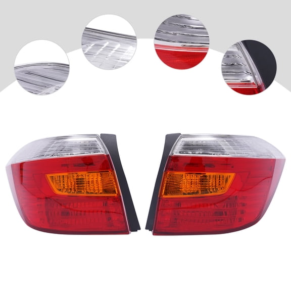 1 Pair For Toyota Highlander 2008 2009 2010 Halogen Rear Tail Lights Lamps Left Right 8156148160, 8155148160