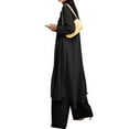 thumbnail image 5 of ZANZEA Women Business Set Long Sleeve Blouse and High Waist Wide Leg Pants, 5 of 5