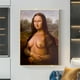thumbnail image 2 of Pinturas de lienzo desnudo de Mona Lisa Sexy, carteles de mujeres desnudas, impresiones de Arte de pared para sala de estar, dormitorio, decoración del hogar sin marco, 2 of 4