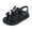 Black, variant on LYHaoo Girls Sandals Trendy Kids' Stickers Casual Shoes For Daily Wear Ideal For Active Play For Age 4 15 Great Pairing With Dresses In Spring And Summer Sizes 9.5 Little Kid(4 Years)