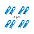 thumbnail image 2 of Trash Bag Holder Clips - Secure Garbage Can Bag Holders, Portable Trash Can Clips for Kitchen & Outdoor, Trash Can Liner Holder, Durable Trash Can Straps, Trash Bag Clips for Kitchen or Outdoor, 8 PCS, 2 of 7