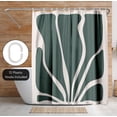 thumbnail image 3 of Americanflat 71" x 74" Shower Curtain, Abstract Seaweed by ArtPrink, 3 of 6