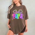 thumbnail image 5 of Comfort Colors Paraprofessional Shirt – Preppy Back to School Tee with Neon Coquette Bow, Teacher & First Day of School Gift, 5 of 8