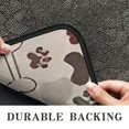 thumbnail image 6 of Paw Prints and Bones Door Rugs,Washable Non Slip Door Mats Indoor,Decorative Door Mats,Entry Mat Indoor for Entrance,Bedroom,Kitchen,Bathroom,30"x17", 6 of 6