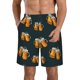 thumbnail image 1 of Balery Beer Traje de Baño Estilo Hawaiano para Hombre, Shorts de Secado Rápido con Bolsillos-Large, 1 of 6