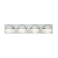 thumbnail image 1 of Artika Carat Modern LED Bathroom Vanity Light Fixture, Chrome, 1 of 5