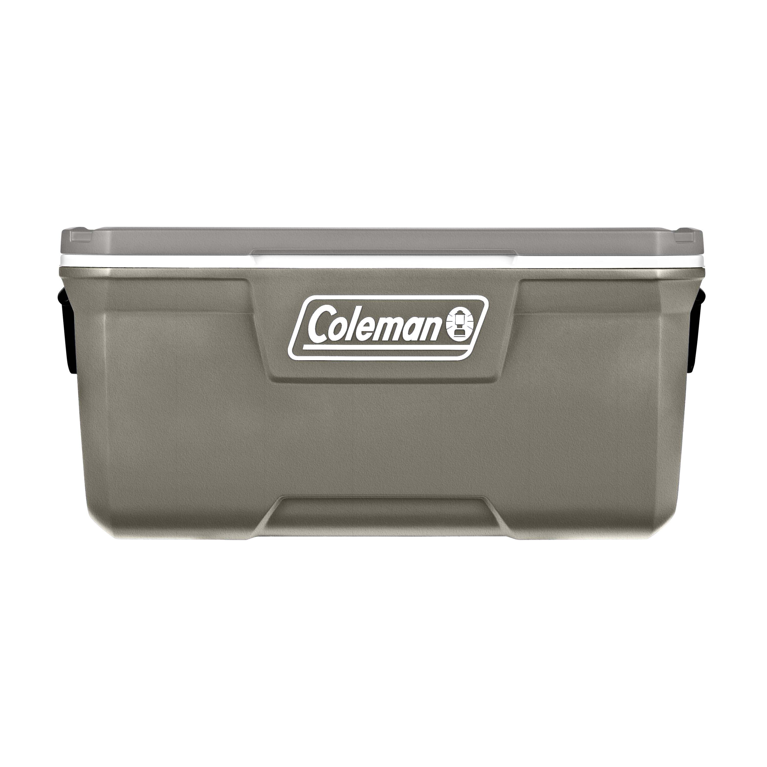 Coleman Classic Series 120-Quart Camping Cooler, Silver Ash Grey, 113L
